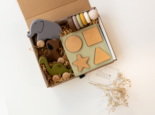 Birch 1st Birthday Gift Box