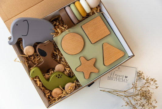 Birch 1st Birthday Gift Box